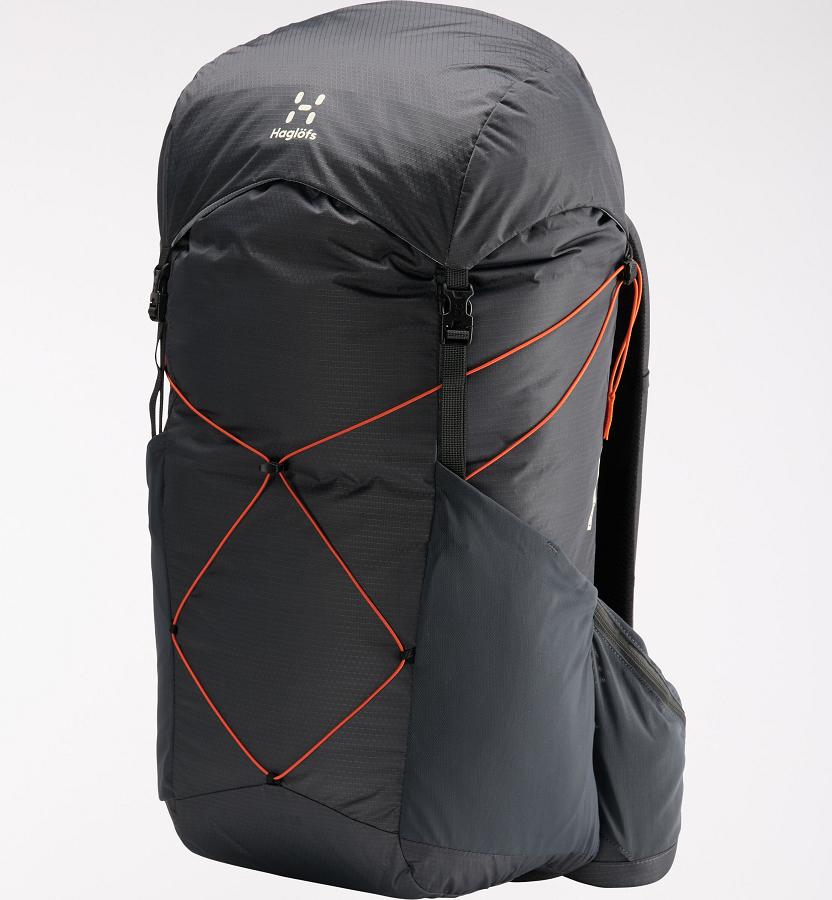 Haglöfs Mens L.I.M 35 Hiking Backpack Black/Orange New Zealand 57203PCYB